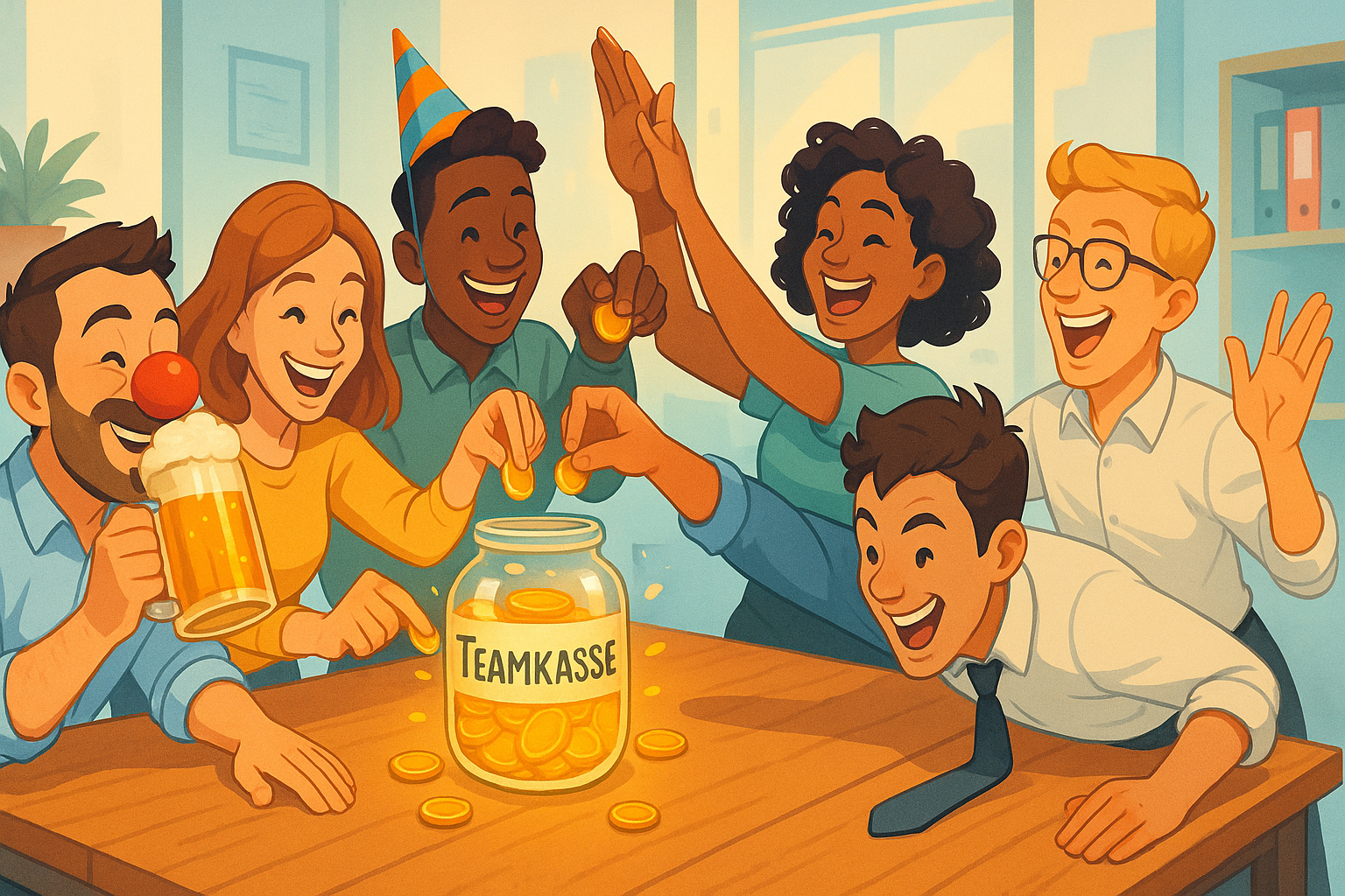 10 lustige Strafen, die dein Team fairer machen